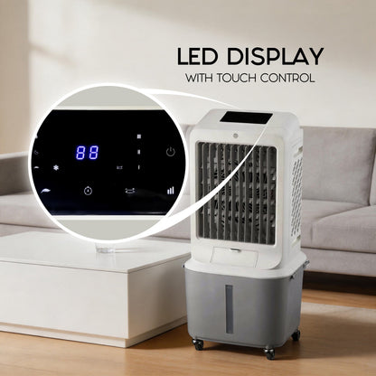 iFan Air Cooler With Humidifier | Evaporative Air Cooler | Dust Filters | 25L Water Tank | 3-Speed (IF7880A)