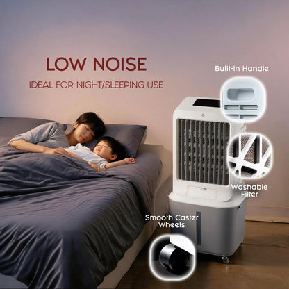 iFan Air Cooler With Humidifier | Evaporative Air Cooler | Dust Filters | 25L Water Tank | 3-Speed (IF7880A)