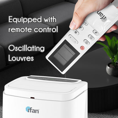 iFan 3IN1 Portable Aircon 12000 BTU Portable Air Conditioner / Fan / Dehumidifier Cools up to 400 sq. ft. (IF9012)