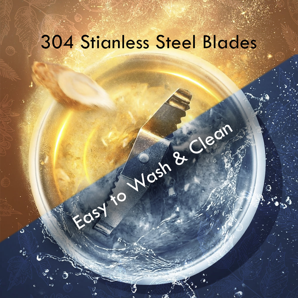 My Choice Glass Jug Blender with Dry Food Mill (MC168)