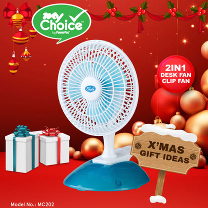 My Choice Clip Fan, Portable Fan, Desk Fan(MC202)