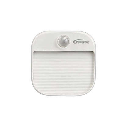 PowerPac USB LED Night Light with Motion Sensor Light, bathroom & living room Energy saving lighting lamp (MC25)
