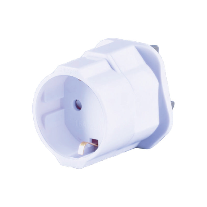European 2-Round-Pin Adapter with 3-Pin Plug, PMS9680 – PowerPacSG
