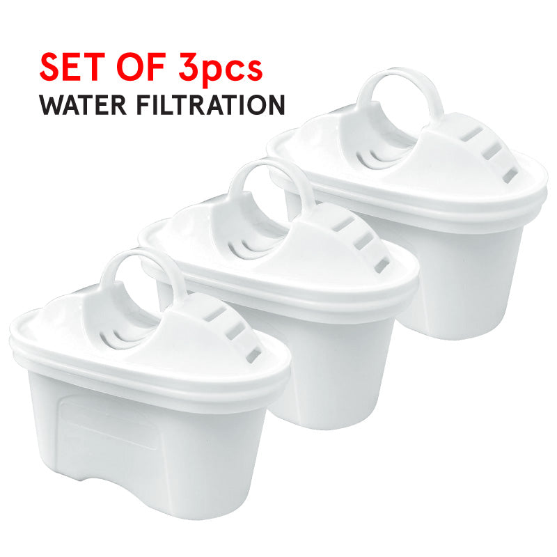 3-Piece Water Purifier Filter Replacement with 4-stage Filtration (PP1588)