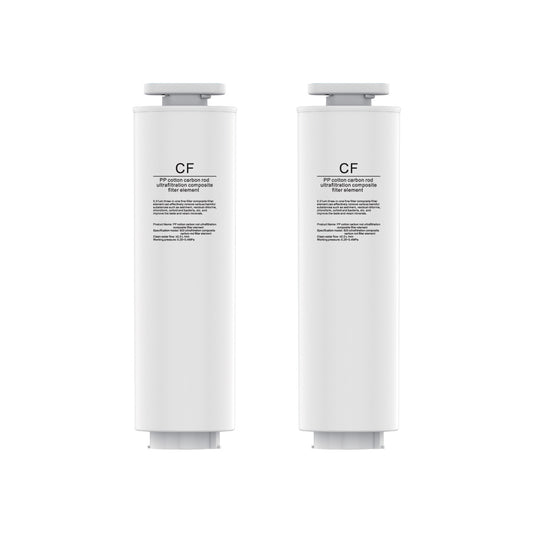 2pcs x Water Purifier Filter Replacement with 4-stage Filtration High Quality Filter W/ CF Carbon Ultrafiltration  (PP1589)