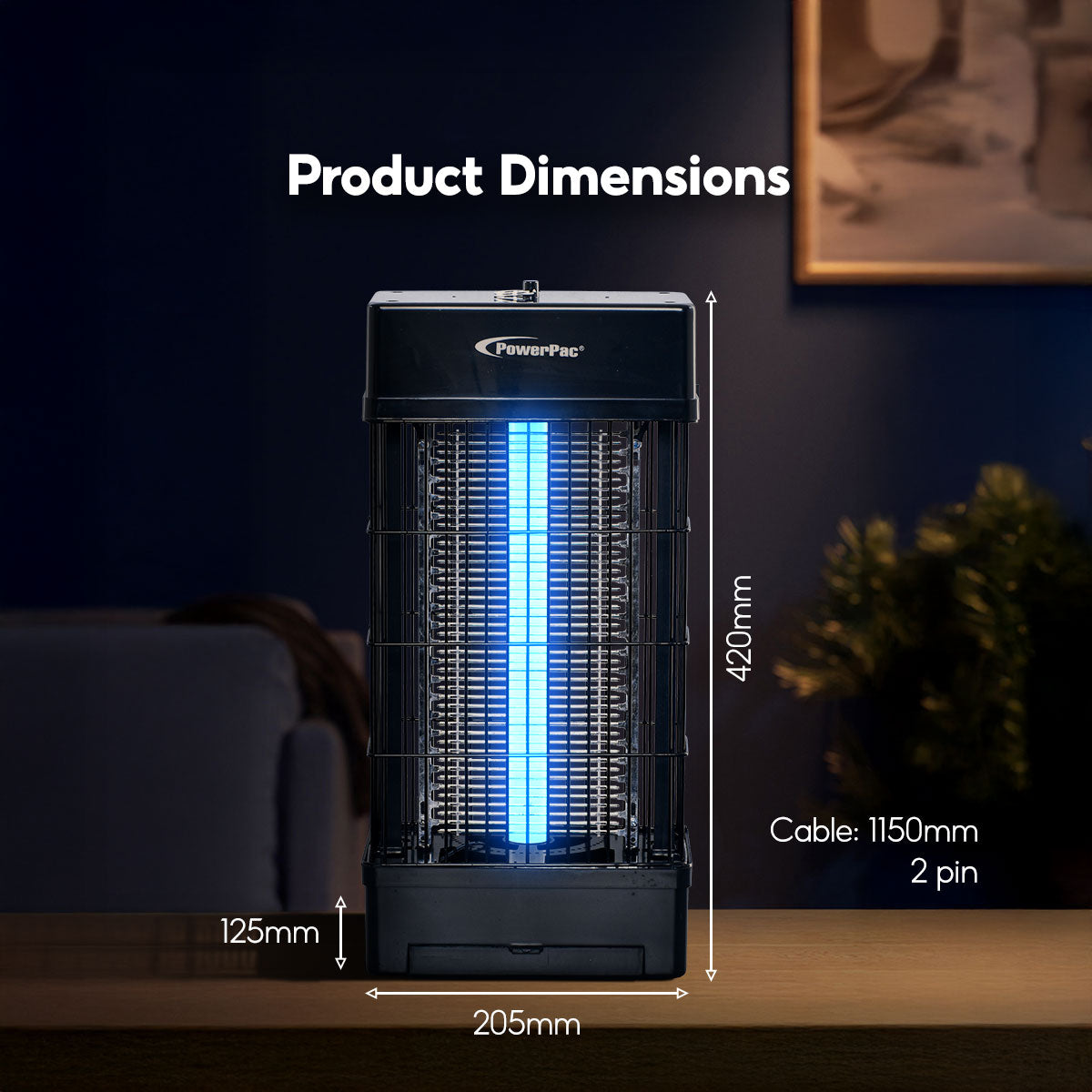 Mosquito killer Lamp, insect Repellent, Power strike(PP2236)