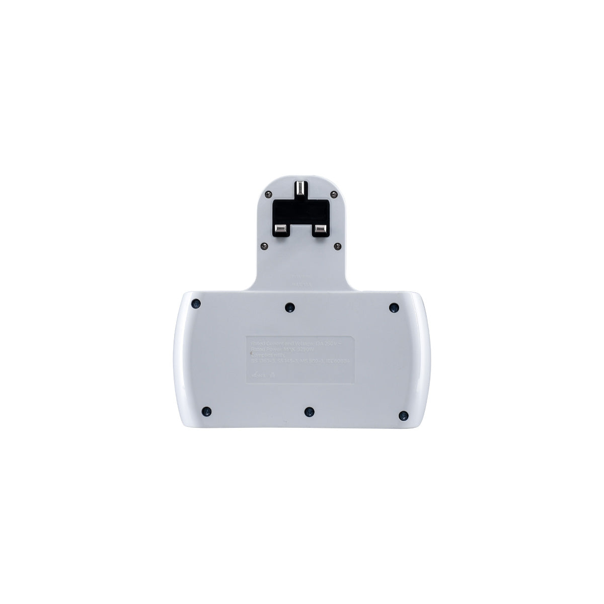 Multi Plug Extension Adapter with 2 Way adapter, 2 Way Socket Adaptor (PP272WH)