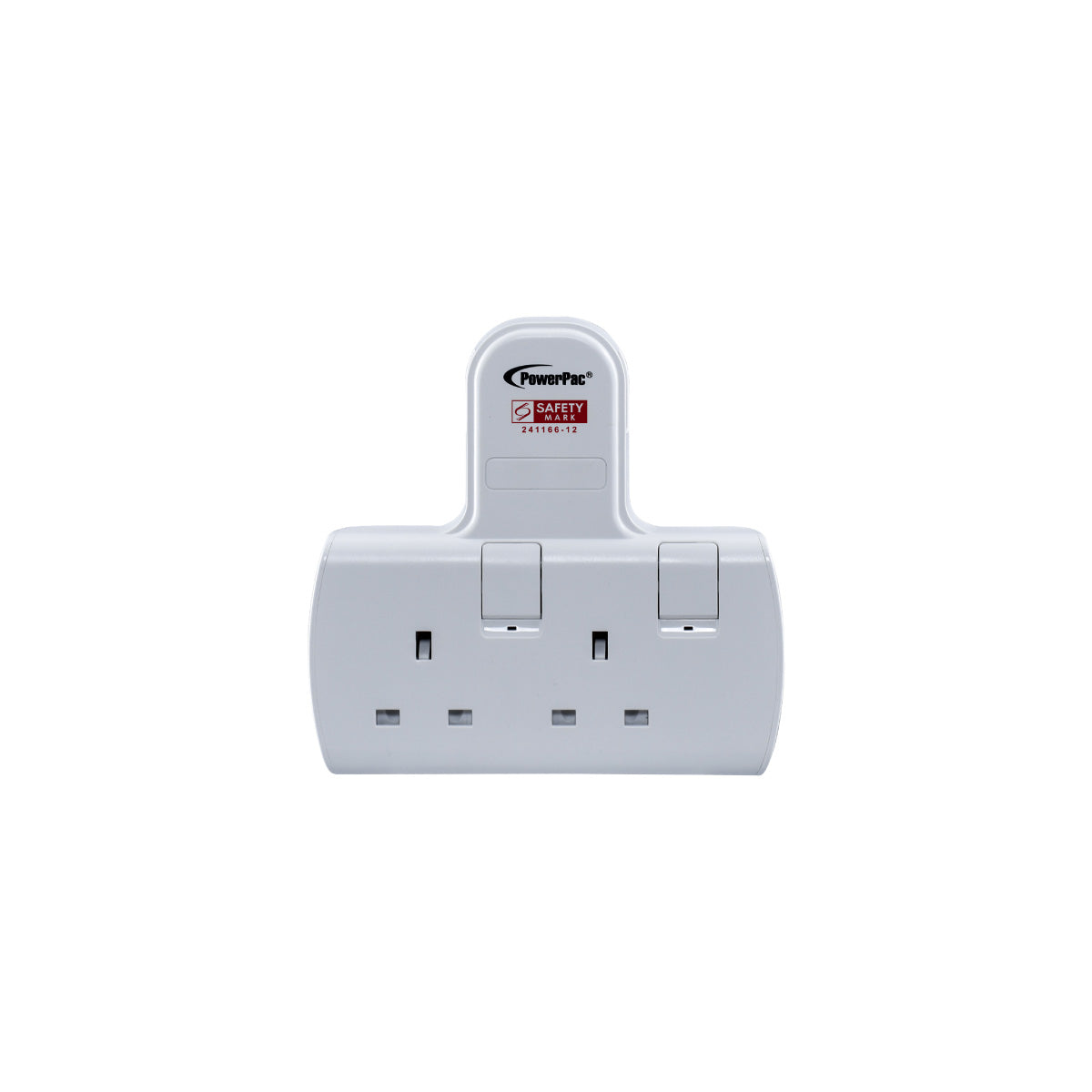 Multi Plug Extension Adapter with 2 Way adapter, 2 Way Socket Adaptor (PP272WH)