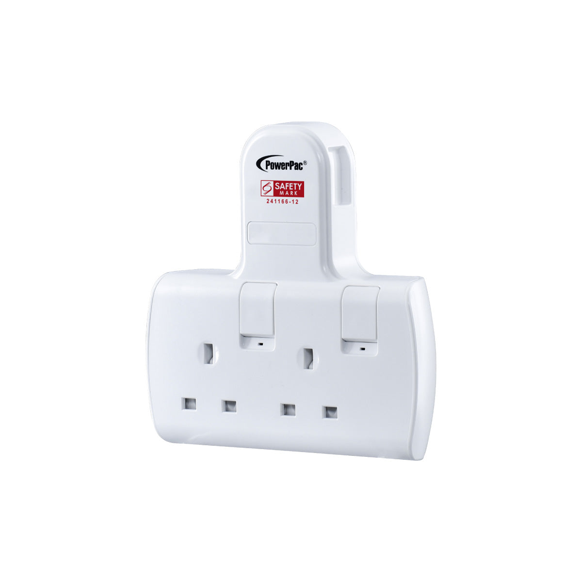 Multi Plug Extension Adapter with 2 Way adapter, 2 Way Socket Adaptor (PP272WH)
