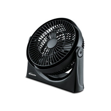 9" Air Circulator Fan – High Velocity, Powerful Airflow, Adjustable Tilt, Thermal Fuse Protection, 3-Speed, black, PP2809