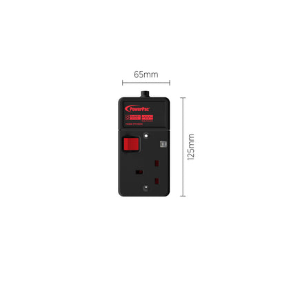 Extension Socket Extension Cord, Power Cord, Power Extension 3M (PP3881BK)