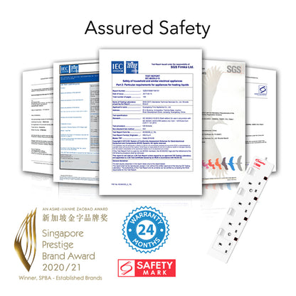 Extension Cord, Extension Socket, Power Cord, Power Extension 3 Metre 4 way (PP3884N)