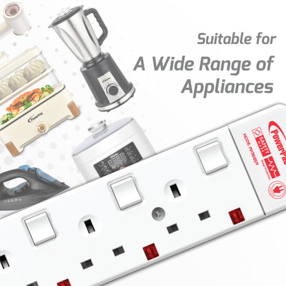 Extension Socket, Extension Cord, Power Cord, Power Extension 5 way 3 meter(PP3885N)