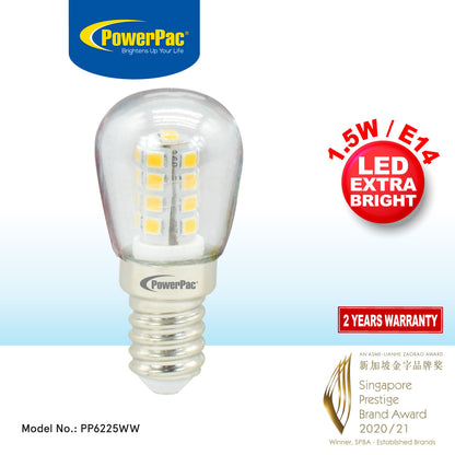 LED Bulb, Pygmy Bulb 1.5W E14 Day Light (PP6225)