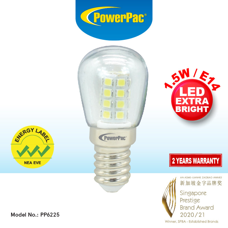 LED Bulb, Pygmy Bulb 1.5W E14 Day Light (PP6225)