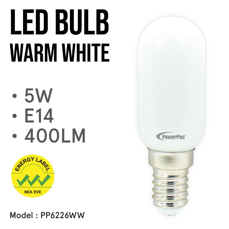 LED Bulb, Picture Frame Bulb 5W E14 Warm White (PP6226WW)