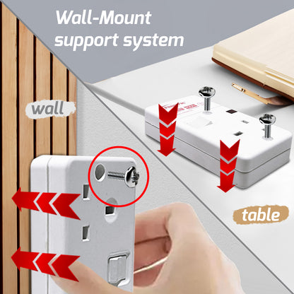 Extension Socket Extension Cord, Power Cord, Power Extension 1 way 6 meter (PP6881N)