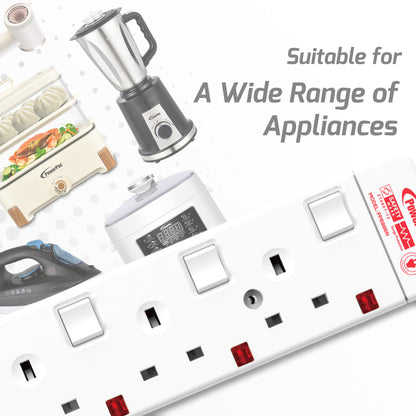 Extension Cord, Extension Socket, Power Cord, Power Extension 6 Meter 6 way(PP6886N)