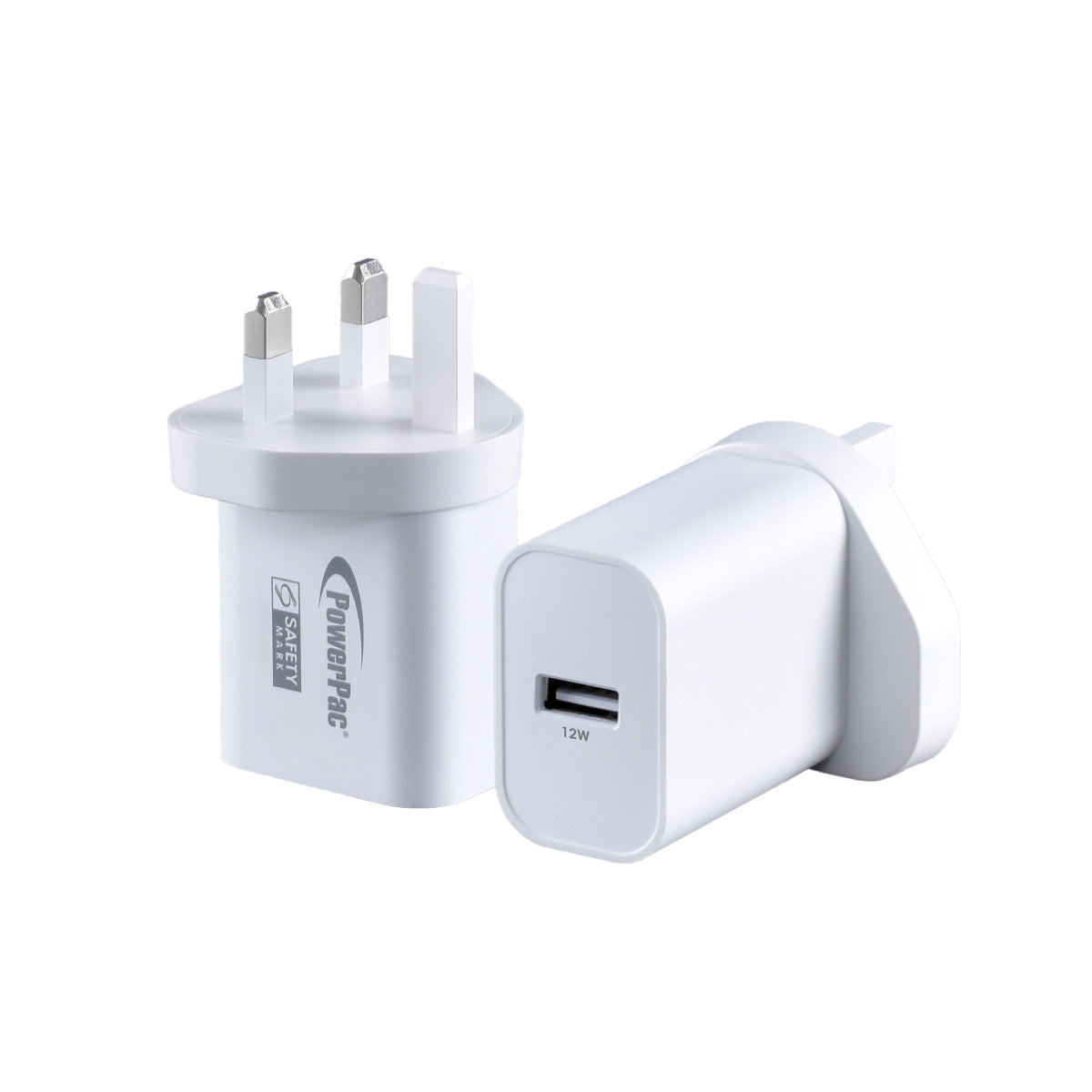 USB Smart Charger - USB-A, Dual Voltage 100-240 AC, 12W, PP7986AWH ...