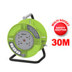 PowerPac Cable Reel 30M Portable Cable Reel, Extension Socket, Power R ...