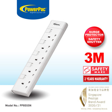 Extension Cord, Extension Socket, Power Cord, Power Extension 3 Meter (PP8555N)