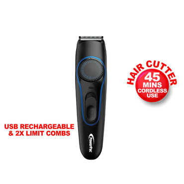Cordless Hair Cutter, Hair Clipper USB charge 20 setting adjustment (PP959)