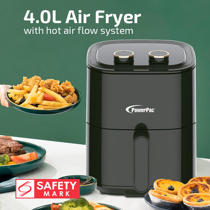 Air Fryer 4.0L with Hot Air Flow System (PPAF608)