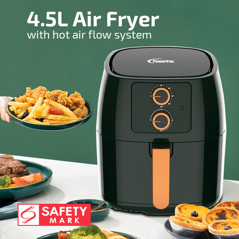 Air fryer 4.5L with Hot Air Flow System (PPAF308)