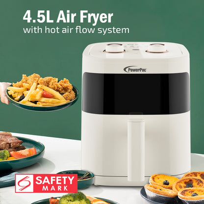 Air fryer 4.5L with Hot Air Flow System (PPAF308A)