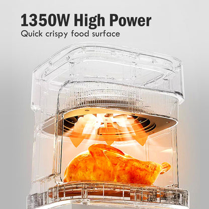 Air Fryer 4.8L with Tempered Glass Basket (PPAF345)