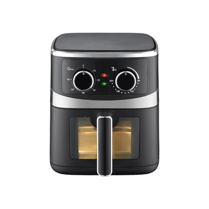 PowerPac Air Fryer 5.0L, Hot Air Flow, Heating Indicator Lights | Monitoring (PPAF656A)