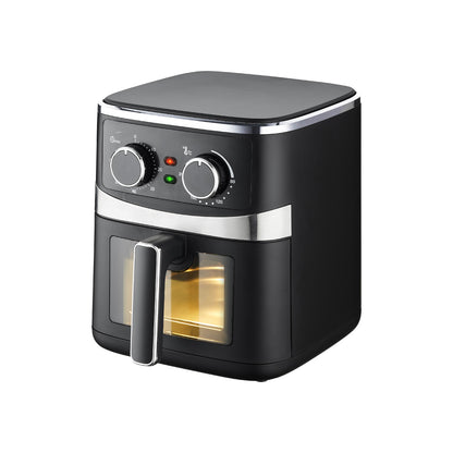 PowerPac Air Fryer 5.0L, Hot Air Flow, Heating Indicator Lights | Monitoring (PPAF656A)