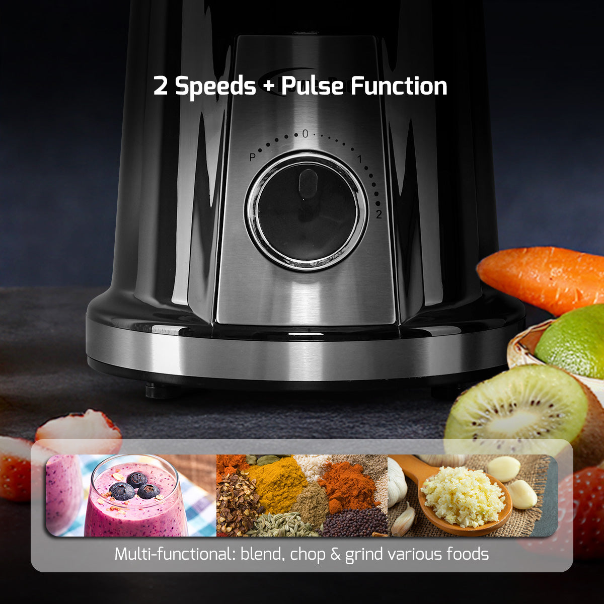 High Power Blender and Grinder, Stainless Steel Blender (PPBL148)