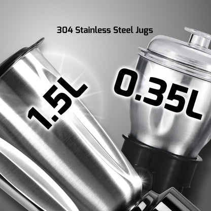 High Power Blender and Grinder, Stainless Steel Blender (PPBL148)