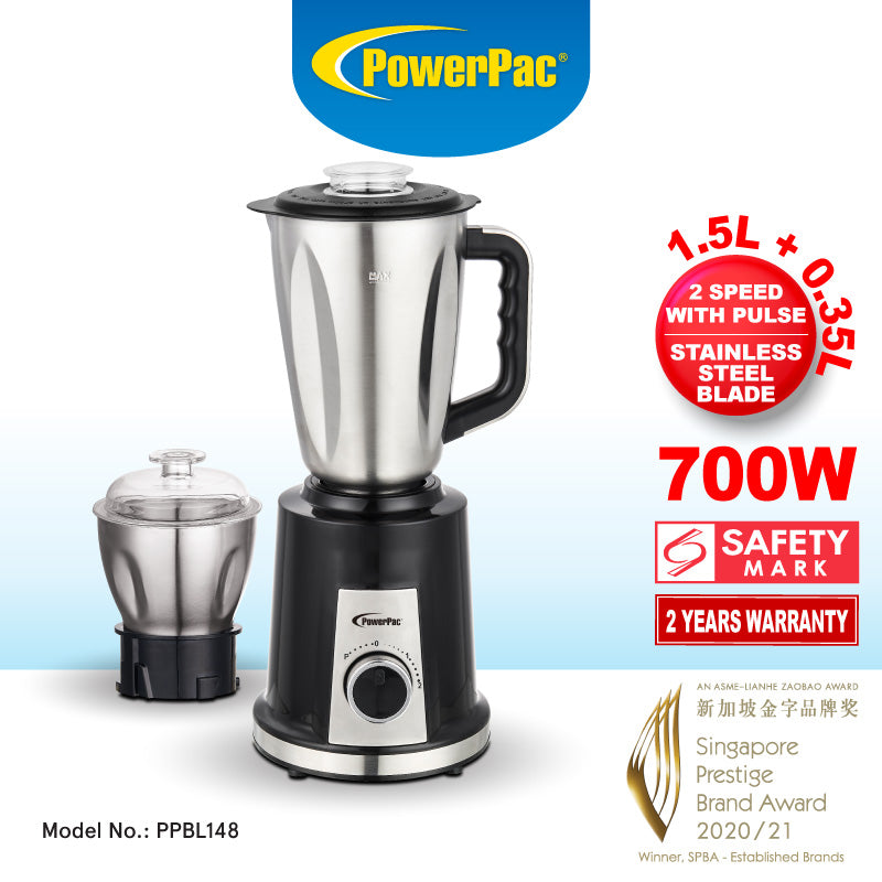 PowerPac High Power Blender and Grinder (PPBL148)