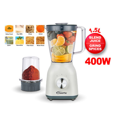 2 IN 1 Multi-functional Blender For Grinding & Blending (PPBL300A)