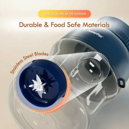 USB Portable Juice Blender, Travel Cup Blender, Smoothie Fruit Juicer, 500ml (PPBL333)NB