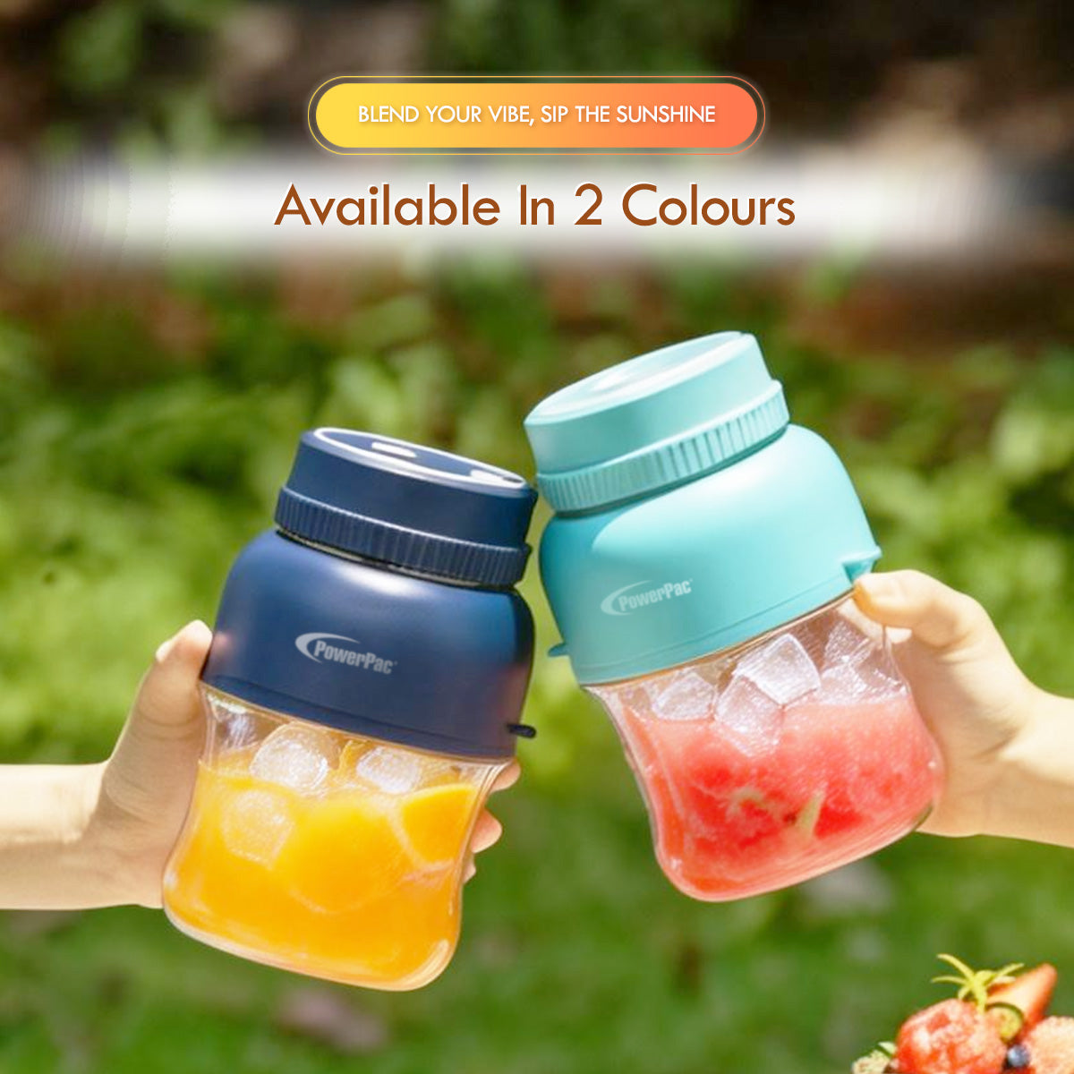 USB Portable Juice Blender, Travel Cup Blender, Smoothie Fruit Juicer, 500ml (PPBL333)NB