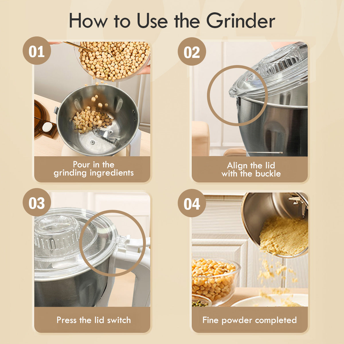 Multi Grinder Coffee & Spice (PPBL342)