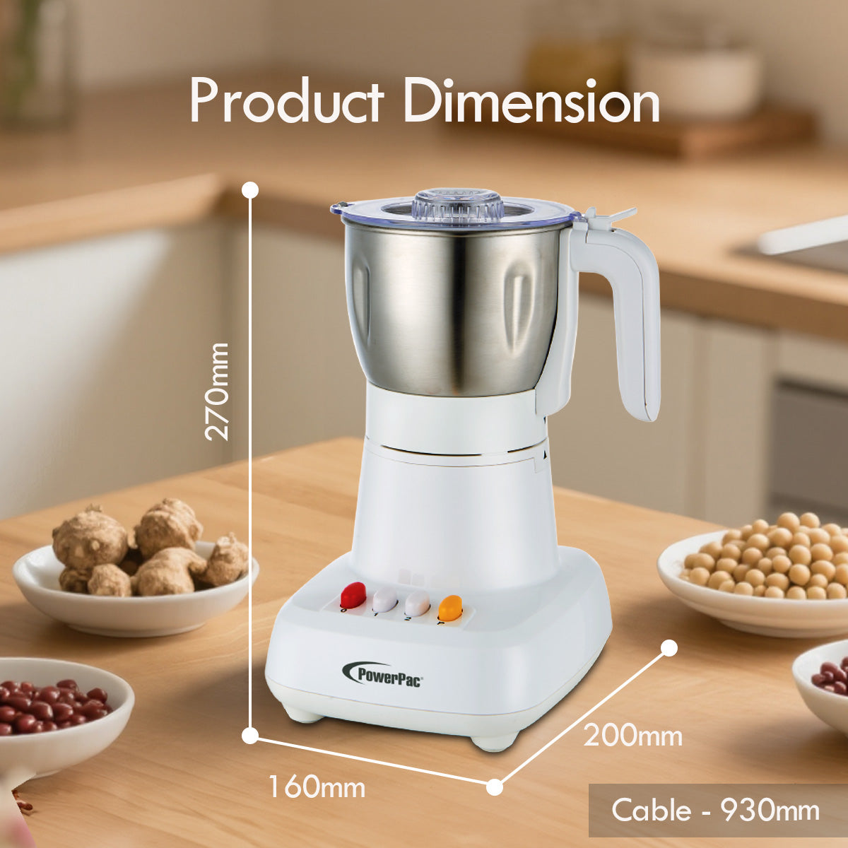 Multi Grinder Coffee & Spice (PPBL342) – PowerPacSG