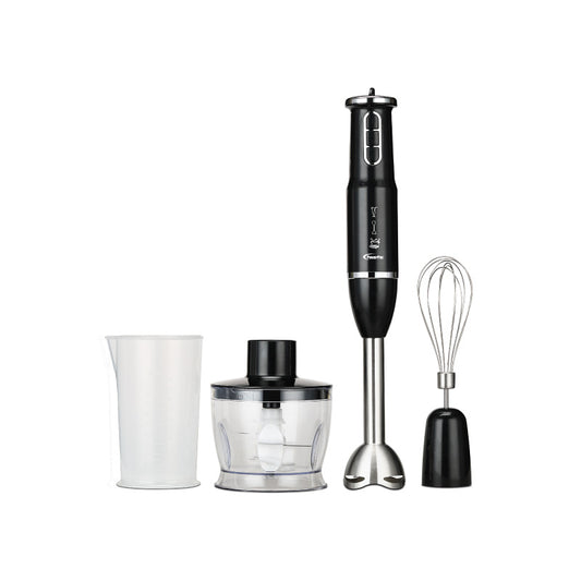 4in1 Hand Blender Set with Stainless Steel Blade 600W  (PPBL393)