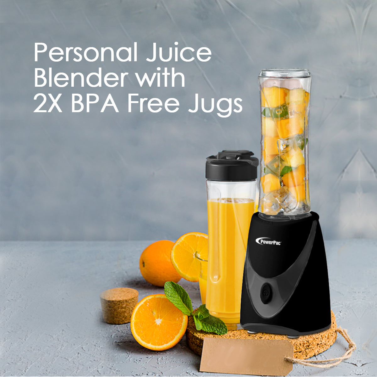 Personal Juice Blender with 2X BPA Free Jugs (PPBL500)