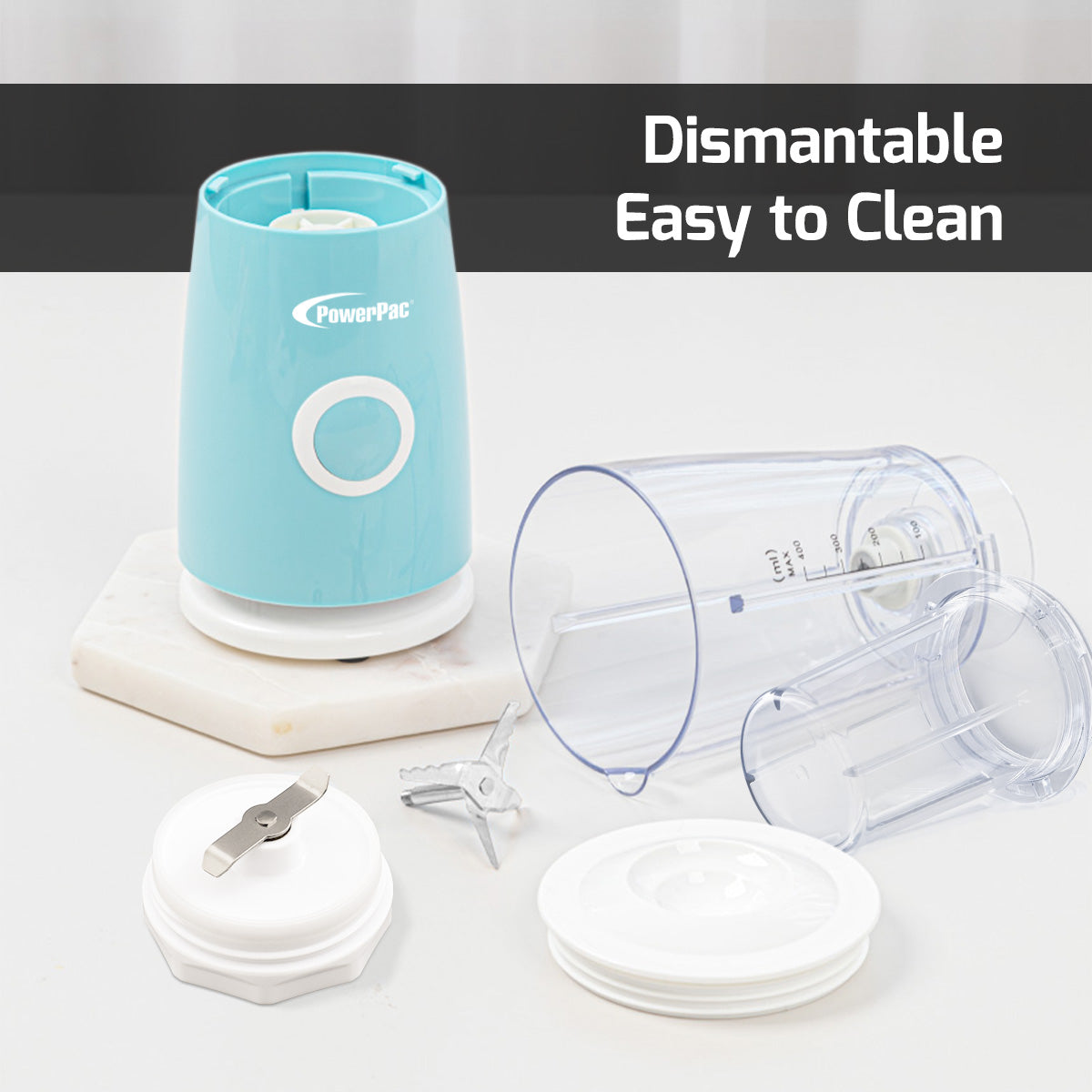 2-in-1 Blender for Grinding & Blending (PPBL686)