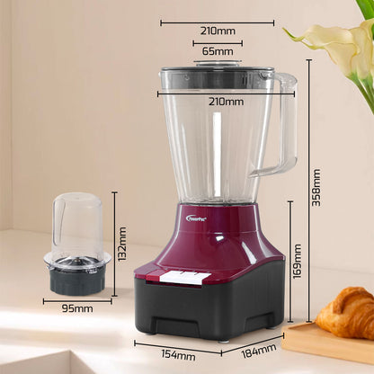 2 IN 1 Blender For Grinding 0.5L & Blending 1.5L (PPBL900)