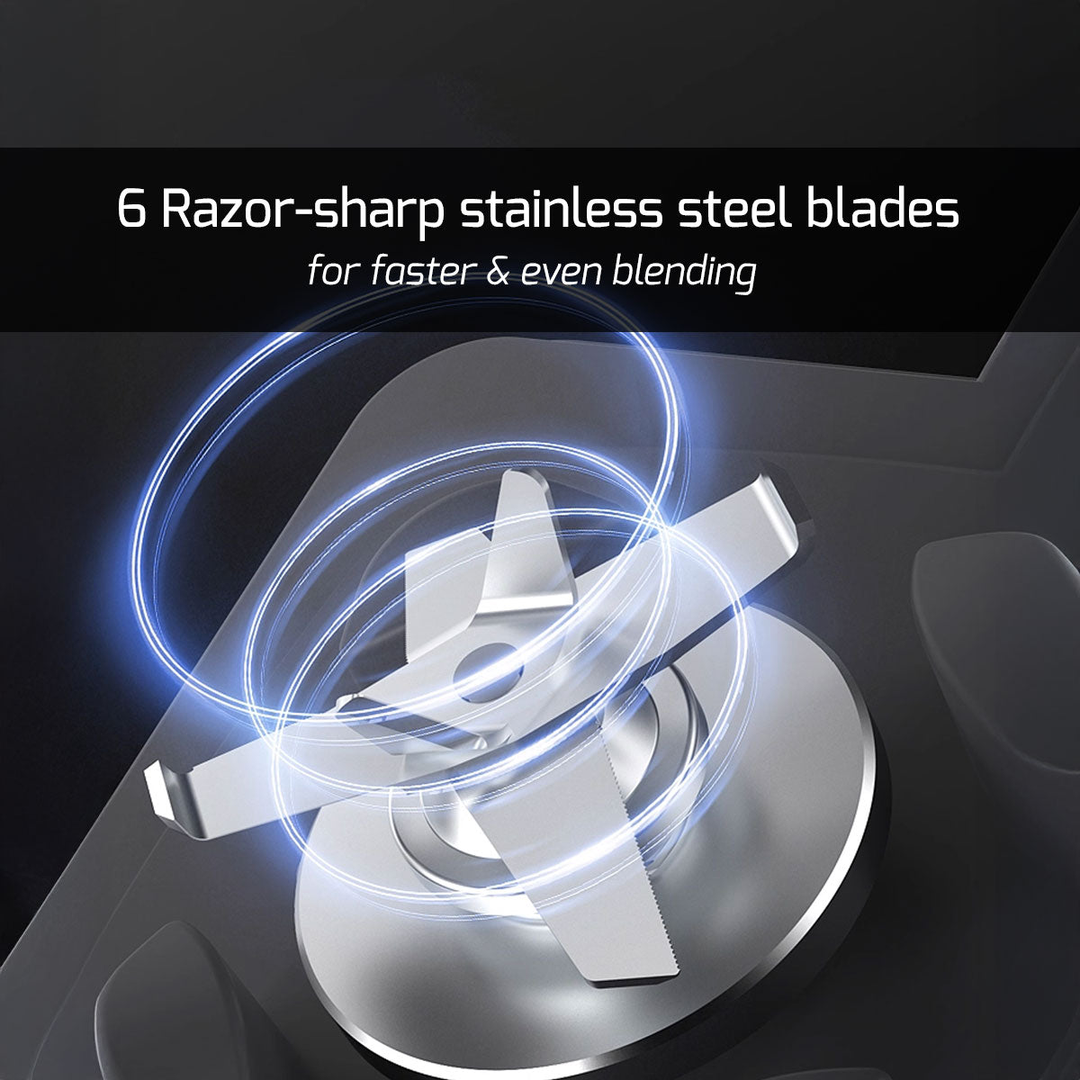 High Power Blender, 3 IN 1 Multi-functional Stainless Steel Blender with Dry Mill, Mincer Filter (PPBL906)