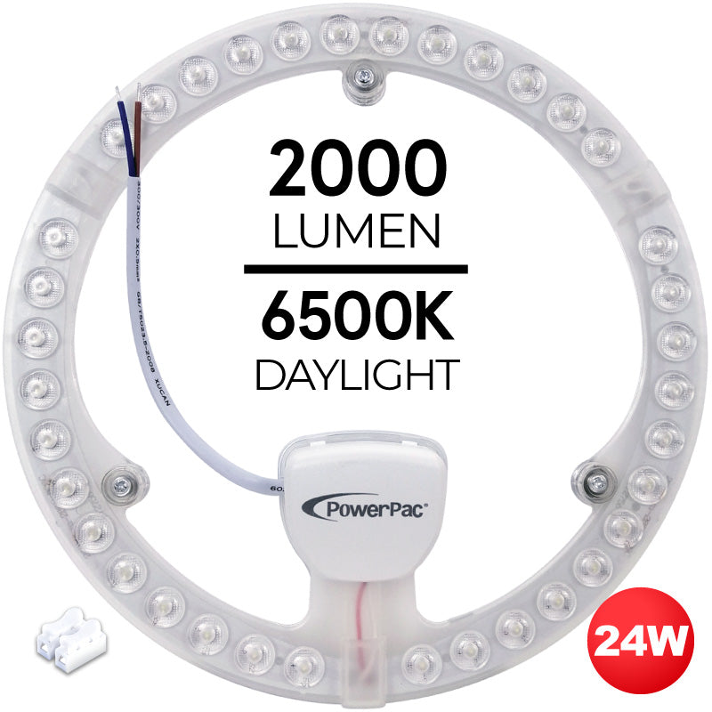 LED Ceiling Lamp, Round Light, Circular Tube 24 Watts Day light (PPC240)