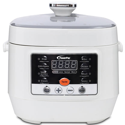 2.5L Electric Pressure Cooker, 7 Safety Features & Multi Preset Functions (PPC295)