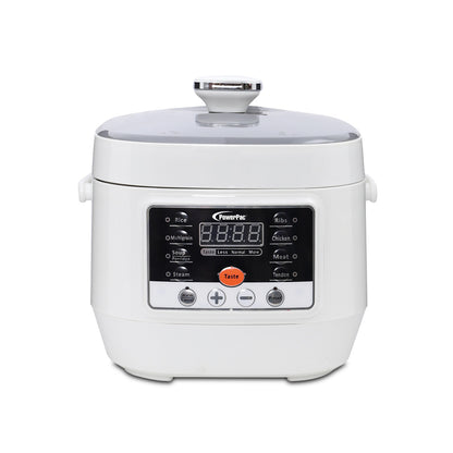 2.5L Electric Pressure Cooker, 7 Safety Features & Multi Preset Functions (PPC295)