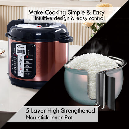 Pressure Cooker Electric With Stainless Steel Pot 4L (PPC411+SSPOT)