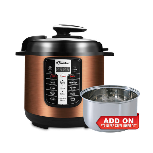 Pressure Cooker Electric With Stainless Steel Pot 4L (PPC411+SSPOT)